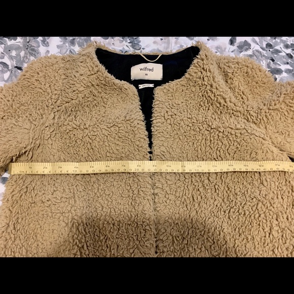 WILFRED LABORATOIRIE COAT(TEDDY) SIZE XS - Picture 5 of 8